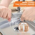 COBETE Non Scratch Wire Dishcloth,Double-Layer Wire Dishwashing Rags for Wet and Dry,Wire Miracle Cleaning Towels and Dish Cloths Multipurpose for Washing Dishes,Cookware, Sinks,Stove Tops,Pack of 6 - Image 4