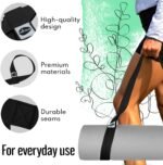 TECEUM Yoga Mat Strap – 30+ Colors – Adjustable Mat Holder Sling Carrier for All Mats [Mat Not Included] - Image 7