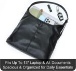 Hobo Bag for Women, Soft Vegan Leather Slouchy Shoulder Tote Purse with Matching Pouch, Adjustable Strap & Magnetic Closure - Image 7