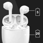 yobola Wireless Earbuds, Bluetooh Earbuds, Deep Bass Light Weight Mini Wireless Headphones for Running/Fitness, 25Hrs Playtime, Built-in Microphone, Touch Control, IPX5 Waterproof - Image 6
