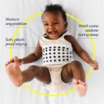 Nanit Breathing Wear Band - 100% Cotton, Works with Nanit Pro Baby Monitor to Track Breathing Motion Sensor-Free, Fits Newborns and Infants - Image 4