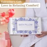 Bath Pillow Luxury Bathtub Pillow, Extra Soft & Comfortable Bath Pillows for Tub Head Neck and Back Support, with 4D Air Mesh Cushions & Non-Slip Suction Cups - Bath Accessories Spa Gifts for Women - Image 7