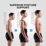 Posture Corrector for Men and Women, Upper Back Support Brace with Adjustable Shoulder Straps for Comfortable Posture Training – Invisible Under Clothing (Large 35.4-41.3‘’) - Image 3