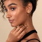 PAVOI 14K Gold Plated Sterling Silver Posts Dainty Mini Multi-Shape Flat Back Stud Earring Pack for Women | Helix Cartilage Piercing Jewelry - Image 5