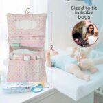 HAMUR Baby Diaper Bag Organizer – Travel-Friendly, Compact & Foldable | Stroller Pouch for Newborn Essentials – Must-Have for Boys & Girls (Elephant) - Image 7