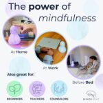 Mindsight 'Original Breathing Buddha' Guided Visual Meditation | 3 Modes to Slow Your Breathing & Calm Your Mind | Stress & Anxiety Relief | Wellness Gift | Adults, Kids, Classrooms | USB Rechargeable - Image 5