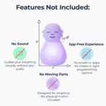 Mindsight 'Original Breathing Buddha' Guided Visual Meditation | 3 Modes to Slow Your Breathing & Calm Your Mind | Stress & Anxiety Relief | Wellness Gift | Adults, Kids, Classrooms | USB Rechargeable - Image 6