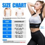 Posture Corrector for Women/Men/Kids, Adjustable Upper Back Brace for Back Pain Relief, Lightweight Posture Support Straightener for Teenagers Boys Girls to Improve Slouch, Prevent Humpback, L - Image 4