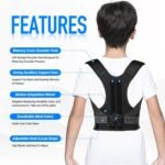Posture Corrector for Women/Men/Kids, Adjustable Upper Back Brace for Back Pain Relief, Lightweight Posture Support Straightener for Teenagers Boys Girls to Improve Slouch, Prevent Humpback, L - Image 6
