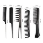 Styling Hair Comb Set Salon Barber Hairstylist Comb 10 Pack Hair Brush Hairdressing Hair Care Style Accessory Double-sided for Men Boy Gentleman Women - Image 6