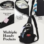 Sling Bag for Women, Anti-Theft RFID Nylon Crossbody Purse with Adjustable Strap for Travel & Shopping - Image 3