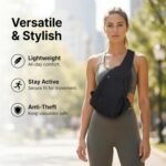 Sling Bag for Women, Anti-Theft RFID Nylon Crossbody Purse with Adjustable Strap for Travel & Shopping - Image 4