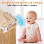 10 Pack Corner Protector Baby, Clear Corner Protectors are Suitable for The Edges of Furniture and Tables,Table Corner Covers Baby Safety - Image 3