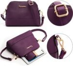 Soperwillton Handbags and Purses for Women Shoulder Tote Bags Top Handle Satchel Purse Set 5pcs - Image 8