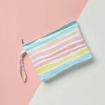 Fokongna Wet Dry Bag, Wet Bag for Swimsuit Travel Beach Bag, Diaper Bag Toiletry Bag Waterproof Large Makeup Bag, Zipper Pouch for Women Girls Sister Friends Wet Bag Starfish Sea Beach rainbow Gifts - Image 5