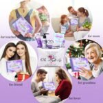 Gifts for Women Best Friends Gifts Travel Size Toiletries Kit Self Care Gifts for Sister Friends,Mom, Teacher,Grandma Lavender Gifts for Her Birthday Christmas - Image 8