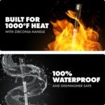 CHEF iQ Sense | Smart Wireless Meat Thermometer | Ultra-Thin Probe | WiFi Unlimited Range | 1000°F Heat Safe | 5 Sensors | BBQ, Grill, Oven, Smoker, Air Fryer | Gen3 - Image 7