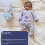 BellyButton Baby Movement Monitor for peace of mind, with gentle vibration, app alerts, easy clip, portable design, and safe for babies - Image 3
