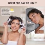 Kitsch Satin Pillow Rollers -Heatless Hair Curler, Hair Rollers, Heatless Curls Overnight, Flexible Curling Rods for Long &Short Hairs, Flexi Rod Curlers to Sleep in, Overnight Blowout Rods-6pc Marble - Image 7