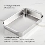 Hestan Provisions OvenBond – 5-Piece Tri-ply Stainless Steel Ovenware Baking Sheet Set - Image 4