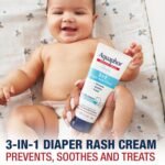 Aquaphor Baby Skin Care Essentials Gift Set with Baby Wash and Shampoo (16.9 Fl Oz) + Healing Ointment for Chapped Skin and Drool Rash (7Oz) + Diaper Rash Cream (3.5Oz), Hypoallergenic - Image 5