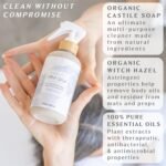 Organic Yoga Mat Cleaner Spray | 8oz Summer Bloom with Microfiber Cloth | Made in the USA | Safely and Effectively Cleans All Mats and Pilates + Yoga Accessories - Image 3