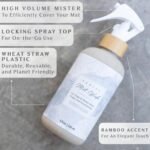 Organic Yoga Mat Cleaner Spray | 8oz Summer Bloom with Microfiber Cloth | Made in the USA | Safely and Effectively Cleans All Mats and Pilates + Yoga Accessories - Image 4