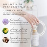 Organic Yoga Mat Cleaner Spray | 8oz Summer Bloom with Microfiber Cloth | Made in the USA | Safely and Effectively Cleans All Mats and Pilates + Yoga Accessories - Image 5