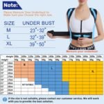 Mercase Professional Posture Corrector for Women and Men - Back Brace to Stop Slouching, Adjustable Full Back Support, Improve Spine Alignment & Stand Taller, Large(32-39 in) - Image 4