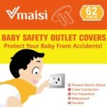 Vmaisi 62 Pieces Outlet Covers ChildProof Plug Protector - Baby Proofing Electrical Safety Outlet Plugs - Image 3