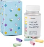 50 Positive Messages in Bottle,Anxiety Relief Items, Stress Relief, Self Care Kit for Mediation,Positive Affirmation Gifts for Women, Self Care Kit for Mediation, Unique Health and Wellness Gifts - Image 4
