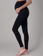 POSHDIVAH Women's Maternity Leggings Over The Belly Pregnancy Yoga Pants Active Wear Workout Leggings - Image 5