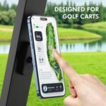 Magnetic Golf Cart Phone Holder, Phone Mount Holder Compatible with MagSafe iPhone/Galaxy/Smartphones, Golf Cart Accessories for EZGO Club Car Yamaha Icon, Gift for Men Women - Image 4