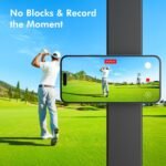 Magnetic Golf Cart Phone Holder, Phone Mount Holder Compatible with MagSafe iPhone/Galaxy/Smartphones, Golf Cart Accessories for EZGO Club Car Yamaha Icon, Gift for Men Women - Image 5