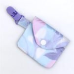 2 Pack Waterproof Feeding Tube Pouch with Snap for NJ Nasogastric Tube Storage Pocket NG Tube Holder Feeding Tube Clip - Image 2