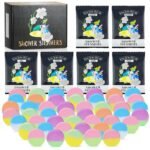 48pcs Aromatherapy Shower Steamers - Relaxation Birthday Christmas Set for Women and Men, Shower Bombs Tablets for Stress Relief and Self Care, Luxury Home Spa - Image 2