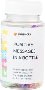50 Positive Messages in Bottle,Anxiety Relief Items, Stress Relief, Self Care Kit for Mediation,Positive Affirmation Gifts for Women, Self Care Kit for Mediation, Unique Health and Wellness Gifts - Image 2