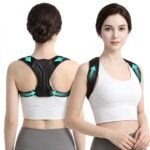 Anatomical Y-Shape Upper Back Posture Corrector For Women, Superior Fabric Back Straightener Posture Brace For Women，Invisible Confidence & Maximum Breathability,Office Essential - Image 2