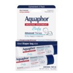 Aquaphor Baby Healing Ointment Advanced Therapy Skin Protectant for Chapped or Dry Skin, Drool Rash and Diaper Rash Ointment, Hypoallergenic Baby Essentials, Travel Size, 0.35 Oz Tube, Pack of 2 - Image 2
