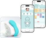 Aurio Smart Baby Monitor – Tracks Breathing Rate, Sleep, Diaper Wetness, Temperature, Real-Time Alerts with Patented Technology - Image 2