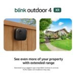 Blink Outdoor 4 XR – two-year battery wireless camera with 4x security coverage, 1000 ft open-air range or 400 ft with typical use — 2 camera system - Image 2