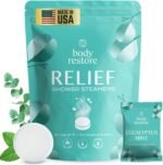 Body Restore Shower Steamers Aromatherapy 15 Pack – Valentines Day Gifts for Her and Him, Birthday Gifts for Women and Men, Relaxation, Stress Relief, Self Care – Eucalyptus - Image 2