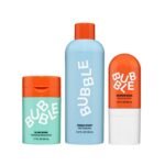 Bubble Skincare Daily Routine Set: Fresh Start PHA Gel Face Wash (125ml), Bounce Back Toner Mist (55ml), Slam Dunk Hydrating Face Lotion (50ml) - Gentle Skincare for Teens & Adults - Image 2