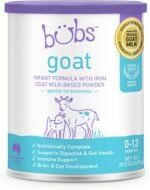 Bubs Whole Goat Milk Formula with Iron, Goat Milk-Based Powder, for Infants 0-12 Months, Made with Non-GMO Goat Milk, 20 oz - Image 2