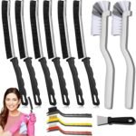 Crevice Cleaning Brush,Multifunctional Cleaning Brush Tool, Bathroom Gap Brush, Small Cleaning Brush, Grout Brush, Kitchen Brush, Cleaning Tools for Toilet, Bathroom, Home, Bathtub, Sink, Household - Image 2