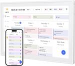Digital Calendar, 10.1inch Smart WiFi Electronic Calendar&Chore Chart, IPS Touch Screen HD Display for Family Schedules, Share Moments Instantly from Anywhere - Image 2