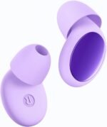 Ear Plugs for Sleeping 45dB Noise Cancelling Ear Plugs for Noise Reduction & Snoring, Concerts, Earplugs for Sleep,Sider Sleepers Airplane, Silicone Earplugs Reusable Concert Ear Plug+8Tip Pale Violet - Image 2