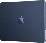 EooCoo Compatible with MacBook Air 13 inch Case 2026-2022 M4 M3 M2 A3240 A3113 A2681, 100% Match Official Color, Upgrade Matte, Dent & Scratch Protection Hard Shell for Mac Air 13.6 Case, Midnight - Image 2