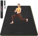 Extra Large Yoga Mat – 72"x48" or 78"x57", 1/4"–1/2" Thick Mat for Women & Men, TPE Non-Slip Pilates Mat for Home Gym, Yoga, Stretching, Meditation - Image 2
