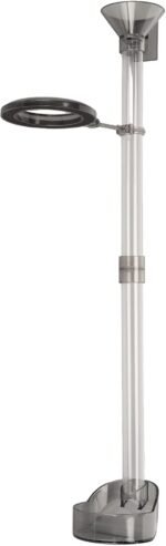 Fish Feeding Tube Dish, Large Diameter Funnel Feeding Tube Bowl Multifunctional Plastic Fish Shrimp Feeder with Bowl Shrimp Feeder Tube Tray for Aquarium - Image 2